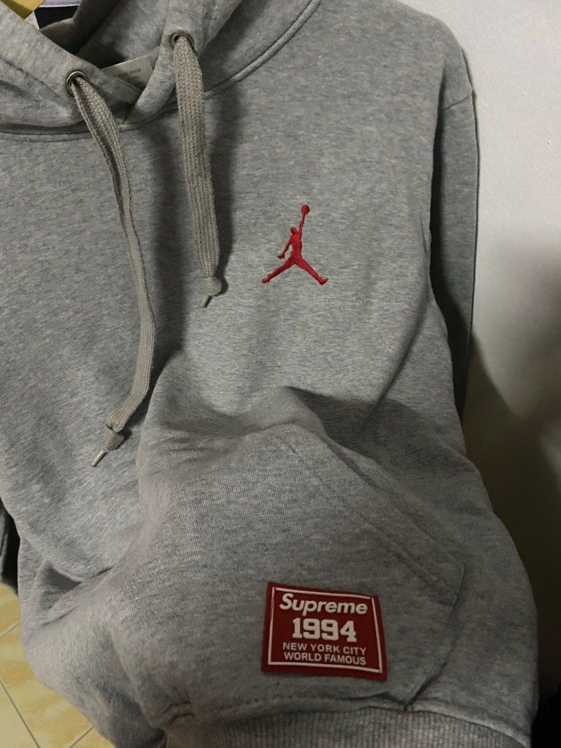 Supreme x air jordan hoodie deals