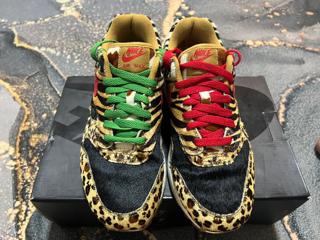 AIR MAX 1 SAFARI PACK ATMOS Men s Fashion Footwear Sneakers on