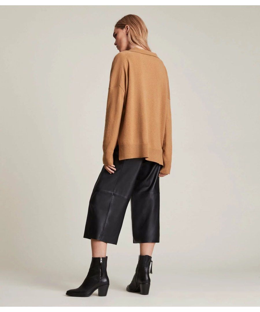 All Saints Ollar Cashmere Sweater Women s Fashion Tops Blouses