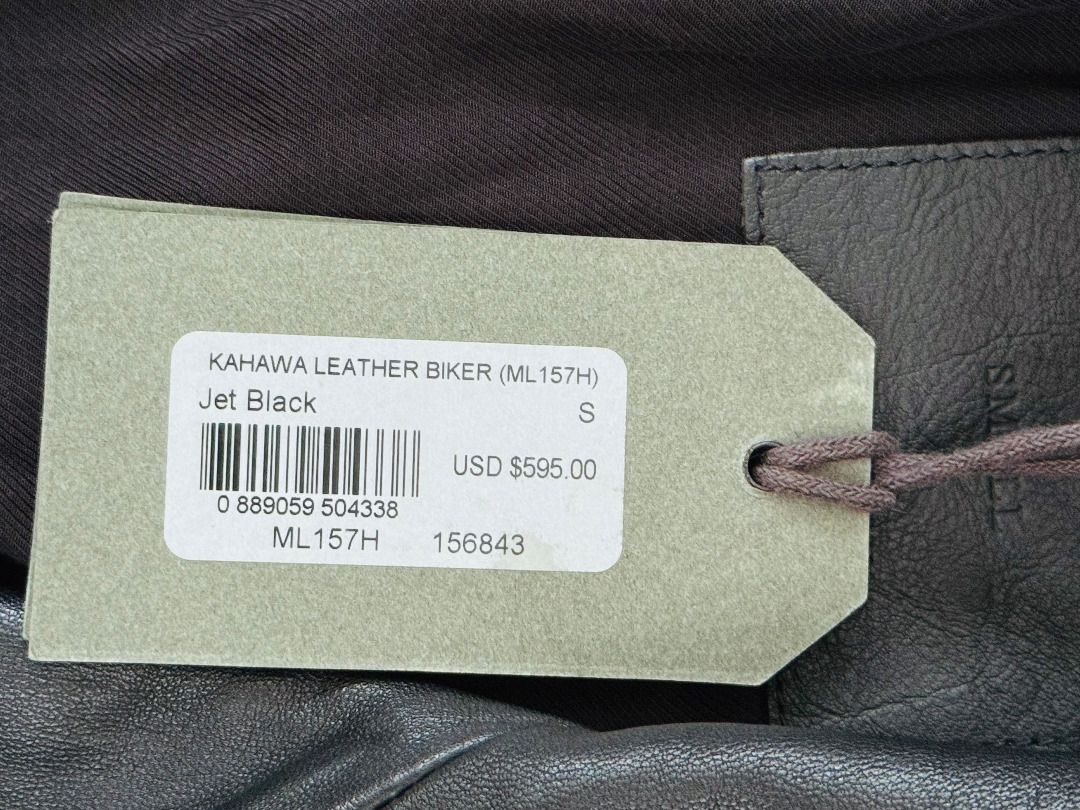 All saints discount kahawa leather jacket