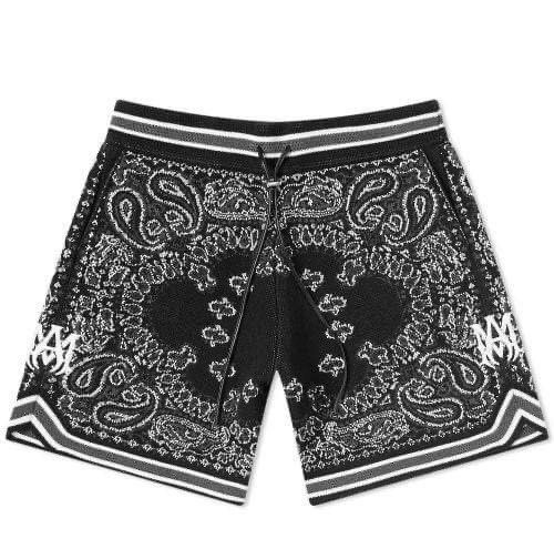AMIRI Bandana Short Pre Order (Category: Shorts) located in Caloocan City. Submitted by thelockermanila (Listing ID 1236165935, Image 1). Description: AMIRI Bandana Crochet Basketball Short 📍 Color - Black/BLUE/GRAY/Green Size; S,M,L,XL Condition: 10/10 Color rate: 10/10 Overall brand-new condition Php: 5,500.00 + shipping fee 📦 📌 Preorder basis 12/15days 📌 Premium Items 📩 📌 MOP - Gcash / Bank Transfer / Buyer will shoulder shipping fee. (P