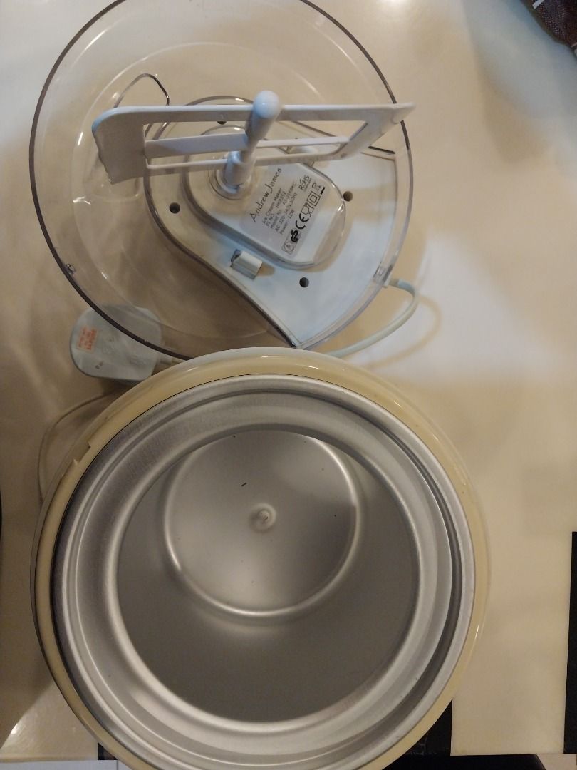 Andrew James Ice Cream Maker Pembuat Ais Kerim (1.5L), TV & Home