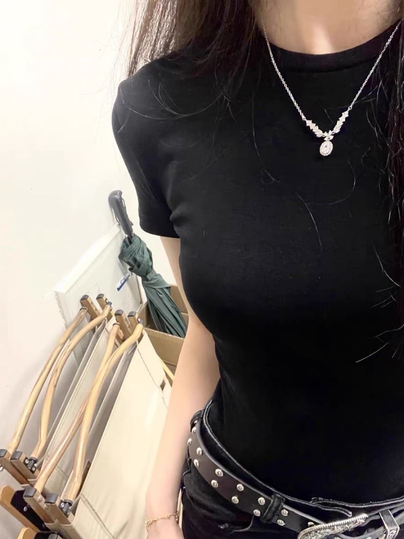 Angel wings necklace new explosive zircon pendant temperament