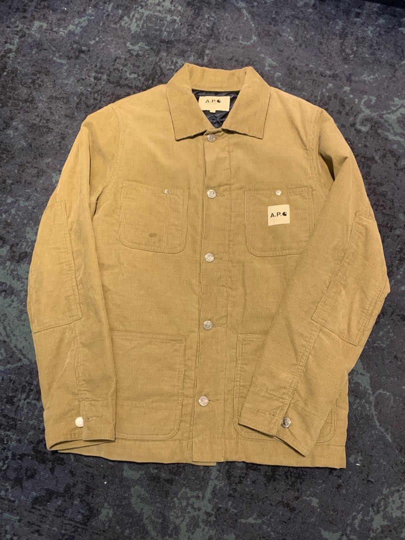 A.P.C. x Carhatt W.I.P. Curduroy quilted gabrielle coat Men s