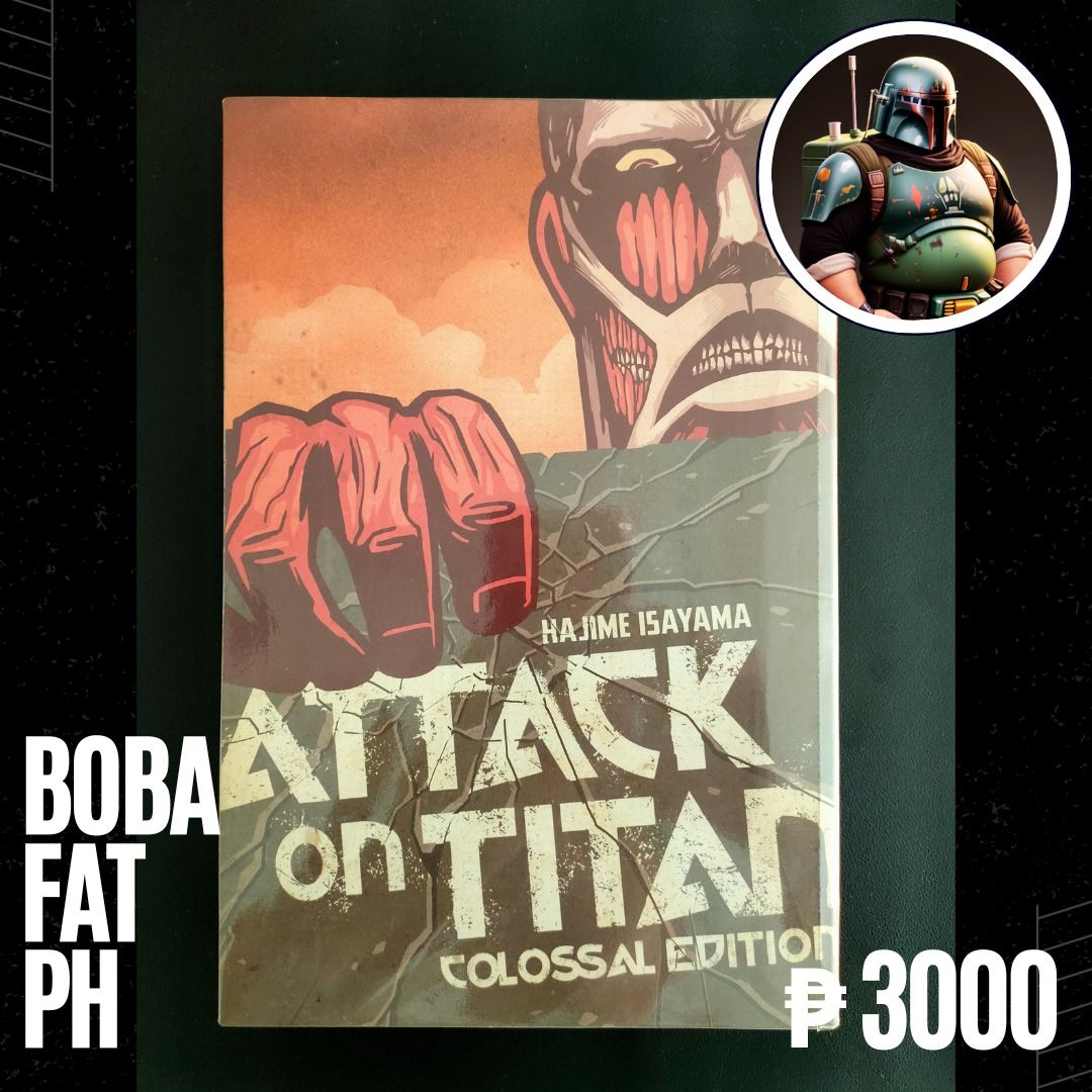 Attack on TItan Colossal Edition 1, Hobbies & Toys, Books & Magazines ...