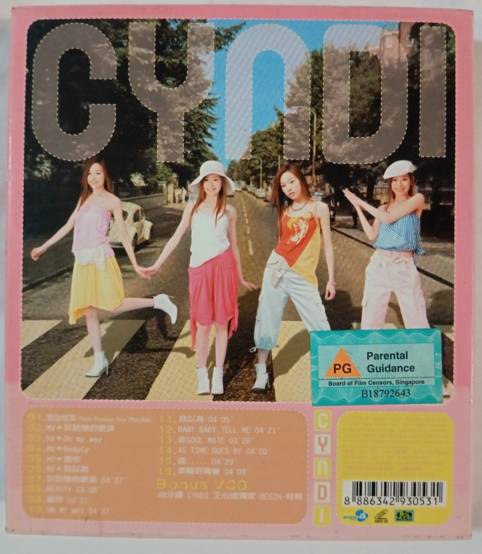 Audio King] 王心凌 Cyndi Wang - 《Begin》CD Album, Hobbies