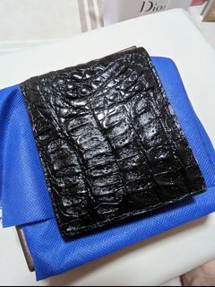 Crocodile skin wallet singapore outlet