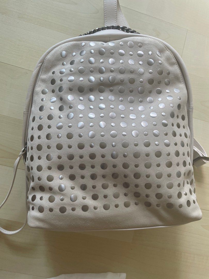 Authentic Furla genuine leather spy backpack 32cm x 32cm x