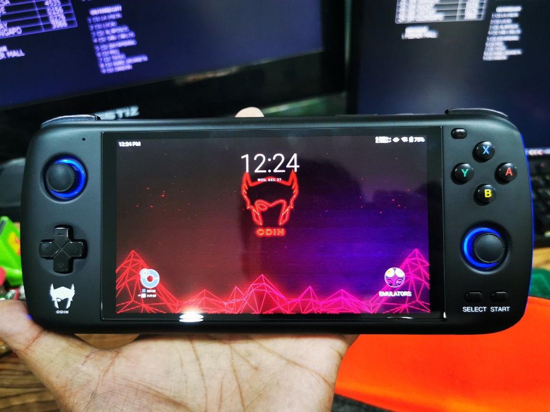 Ayn Odin Pro 8gb 256gb handheld android gaming emulator console, Video
