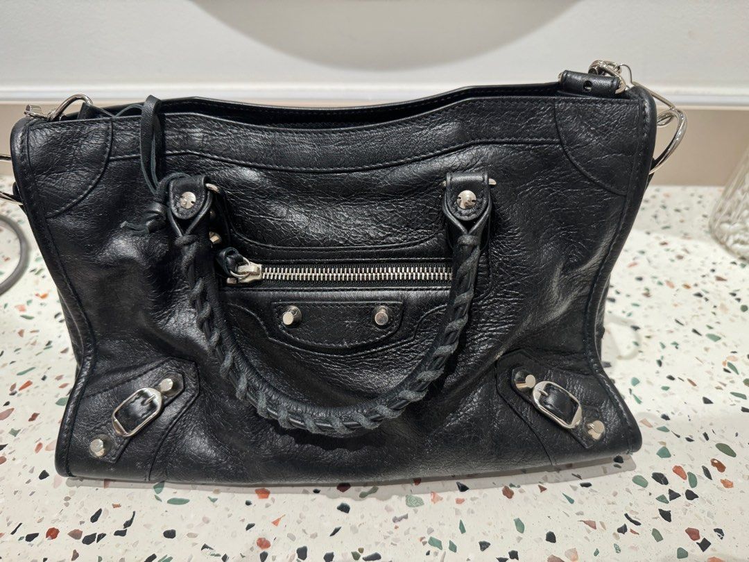 balenciaga handbag black