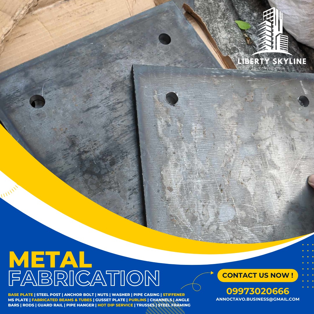 Metal Plate | MS Plates | HDG Base Plates | Mounting Plate | Base ...