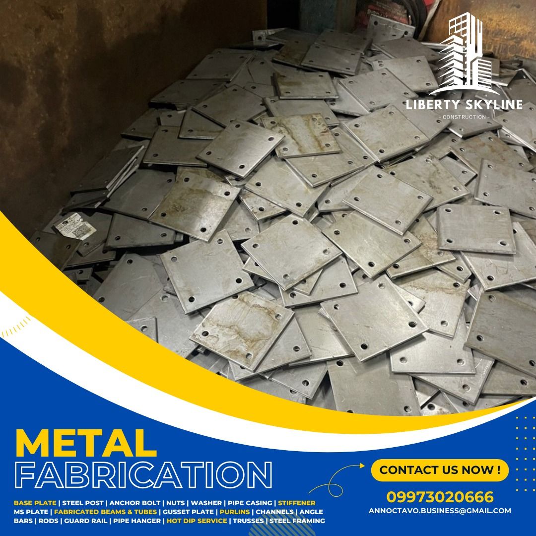 Base Plates | Metal Plate | MS Plates | Cut Size Plates | HDG Base ...