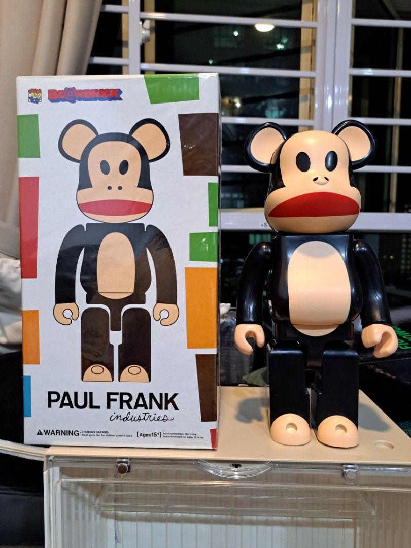 Bearbrick Paul Frank 400% Excellent Condition, Toys & Collectibles