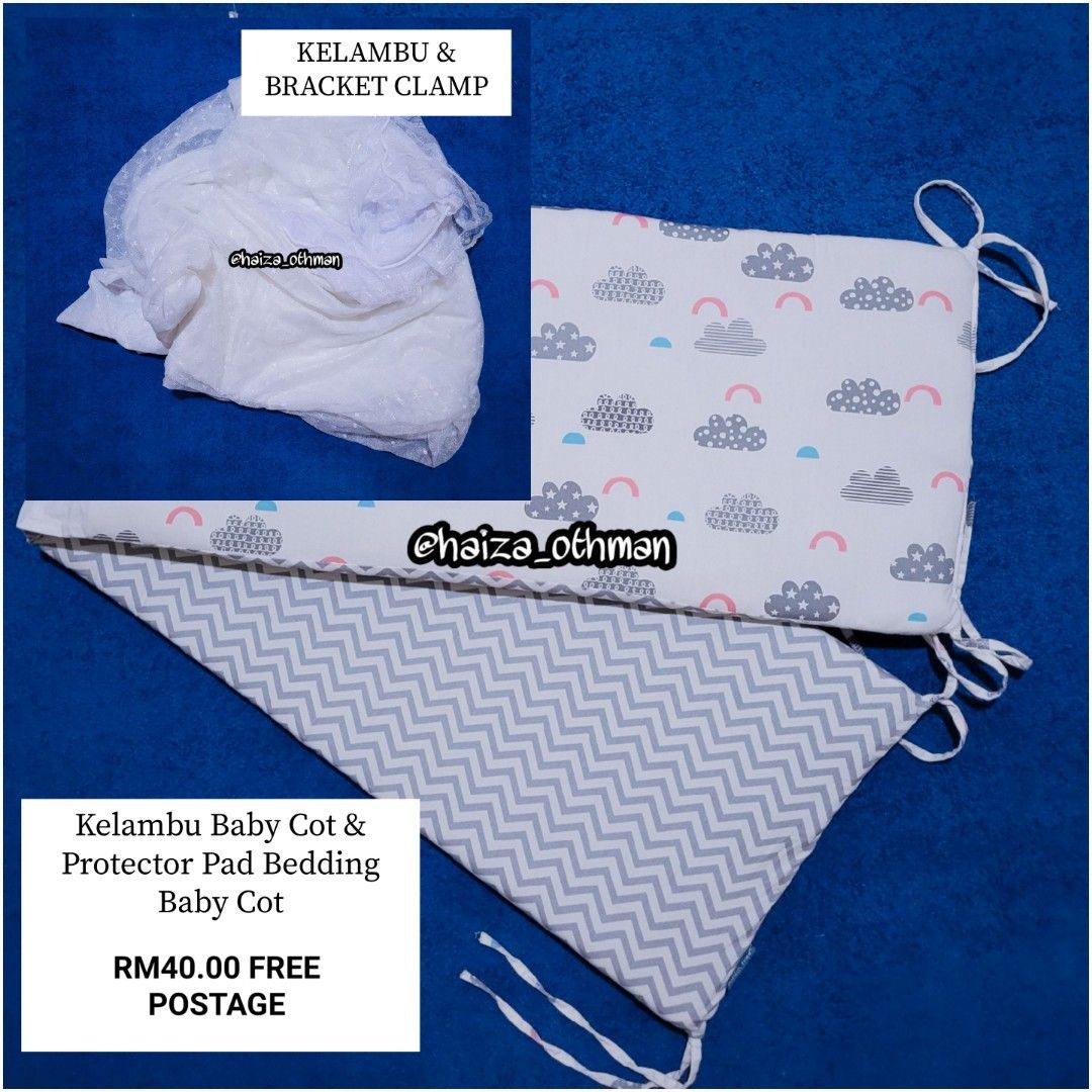 Kelambu cheap baby cot