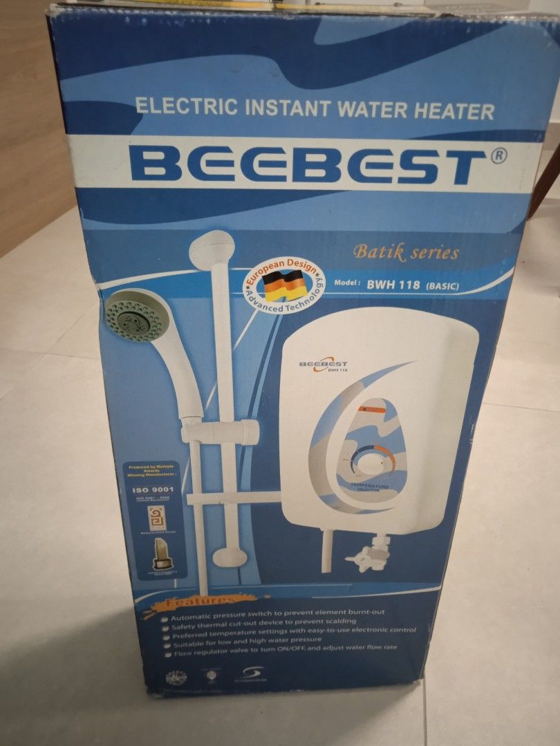 BEEBEST Instant Water Heater, Furniture & Home Living, Bathroom