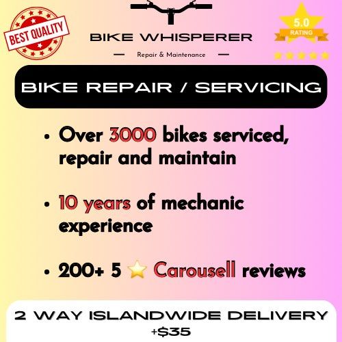 Bicycle service price list sales