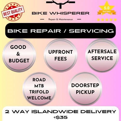 BICYCLE SERVICE 10 OFF FIRSTIMER Bicycle Service Bicycle