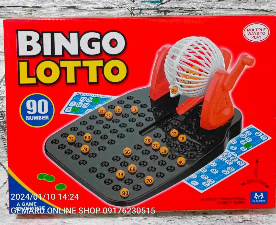 BINGO TOY SET (Category: Educational & Learning Toys) located in Pasig City. Submitted by benildarustia18 (Listing ID 1278560027, Image 1). Description: BRAND NEW AND ONHAND. WITH BOX ..