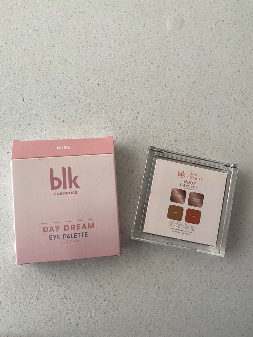 BLK Cosmetics Daydream Eye Pallete (Category: Makeup) located in Bulacan. Submitted by declutterwithmik (Listing ID 1278472534, Image 2). Description: Brand New. Unused. Regular Price: 450 Rfs: Not into eye make-up. Decluttering..