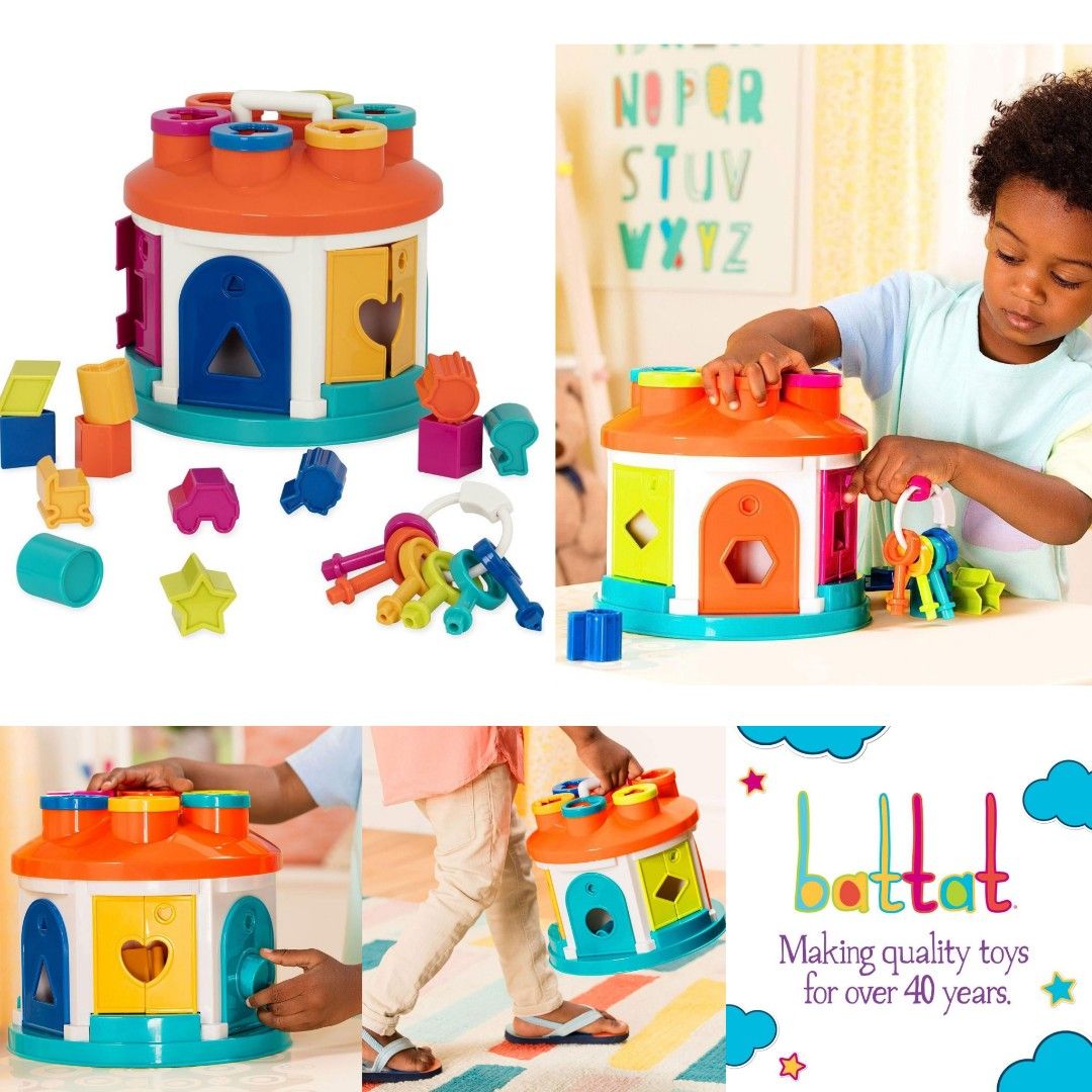 Battat shape sorter house new arrivals