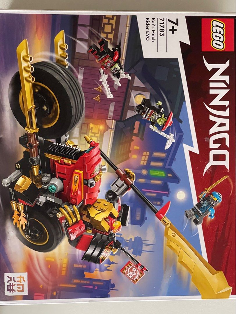 BNIB Lego- Kai's Mech Rider EVO (71783), Hobbies & Toys, Toys & Games on  Carousell