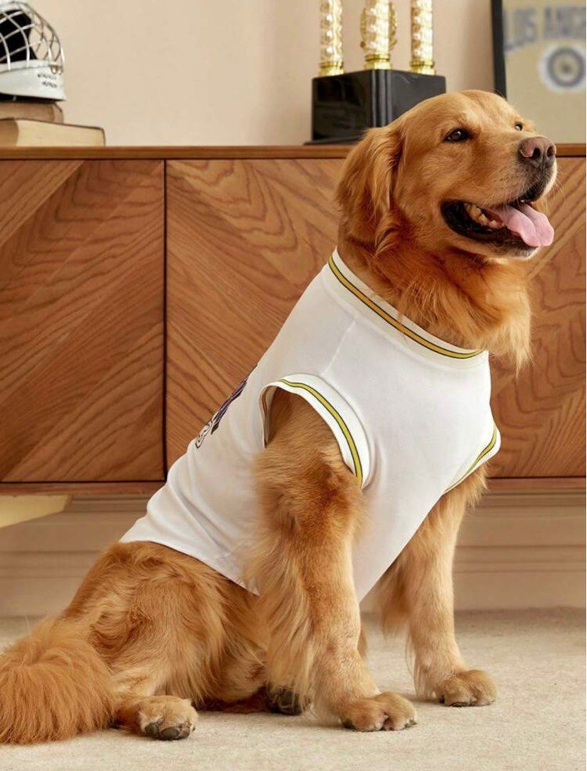Brand New Basketball Jersey Pet Vest for big dog Pet Supplies