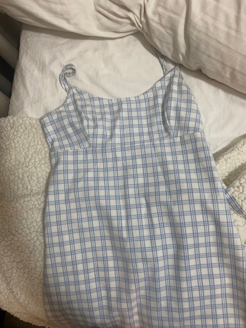 Brandy Melville Checkered Colleen Dress, Women's Fashion, Dresses & Sets,  Dresses on Carousell