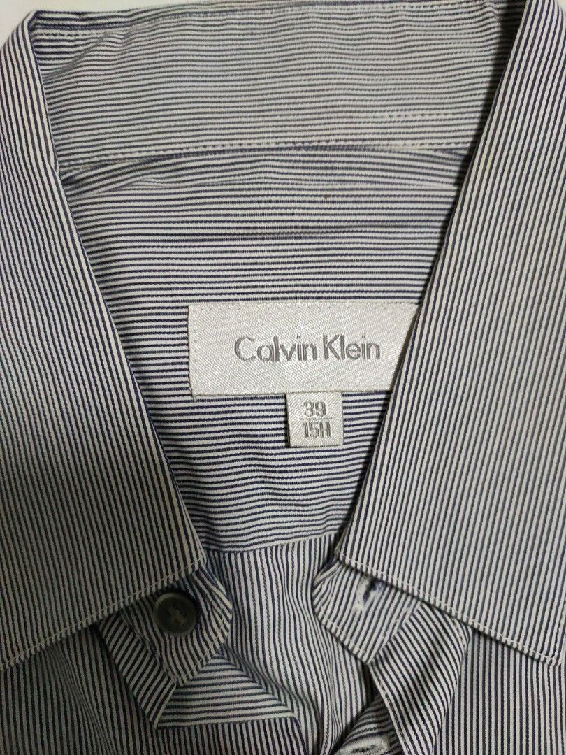 Calvin klein dress shirt sizes clearance