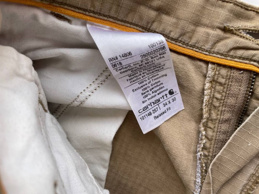 CARHARTT CARGO FIRE RESISTENCE PANTS Men s Fashion Bottoms