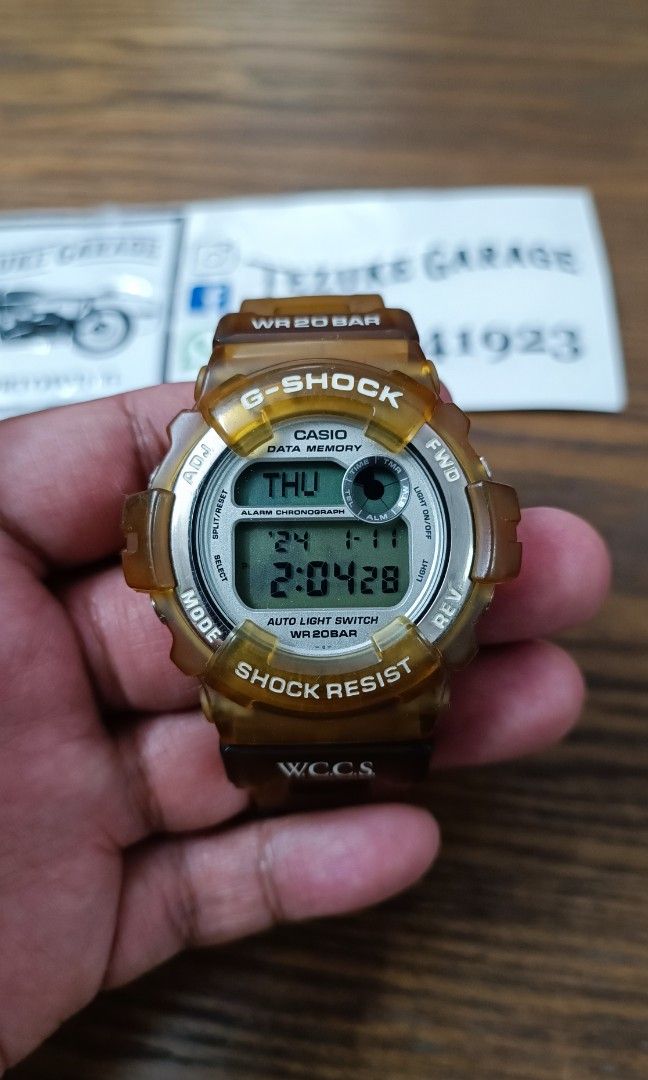 Casio G Shock DW9600WC Data Memory