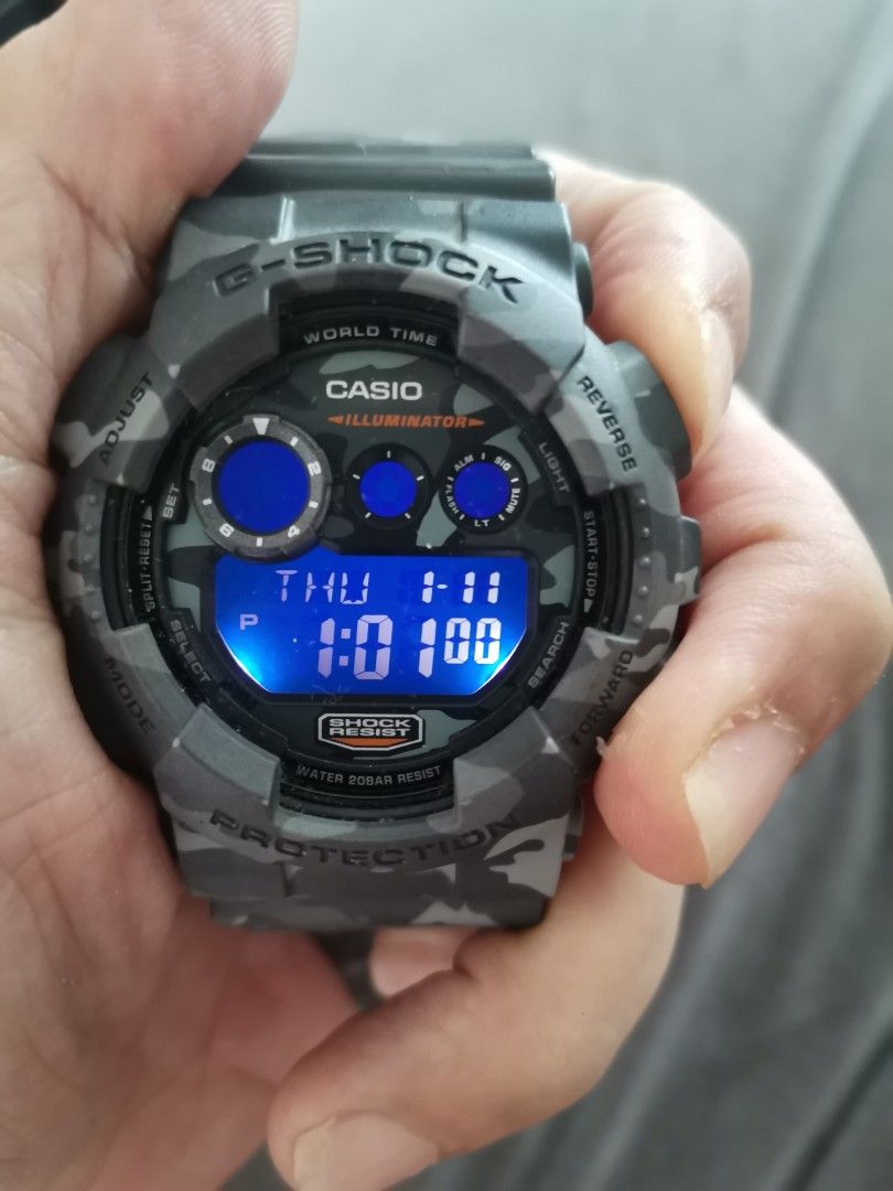 CASIO G SHOCK GD 120CM Camouflage 100 original