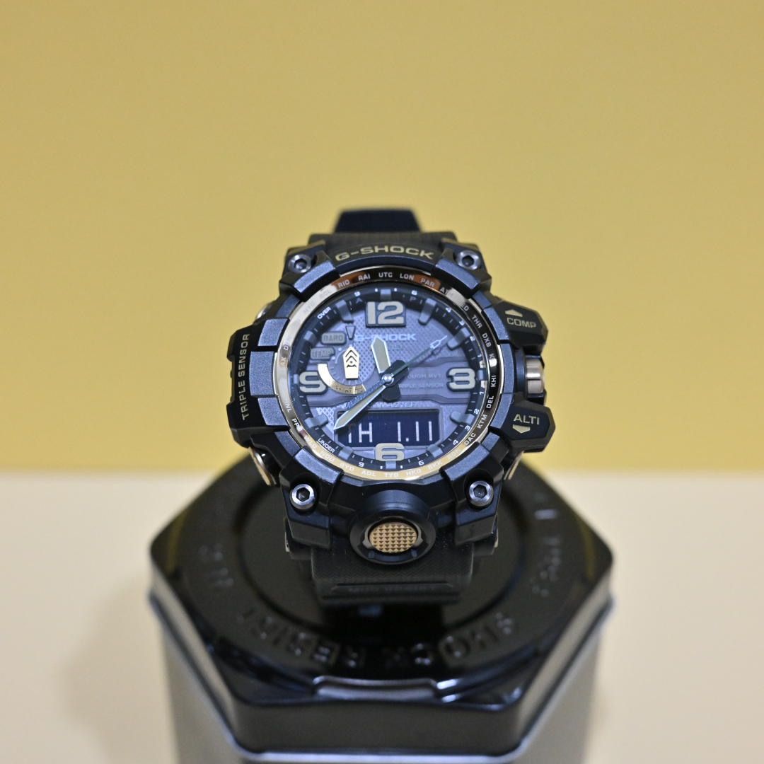 CASIO G SHOCK MUD MASTER GWG 1000GB 1ADR MUD RESISTANCE TRIPLE