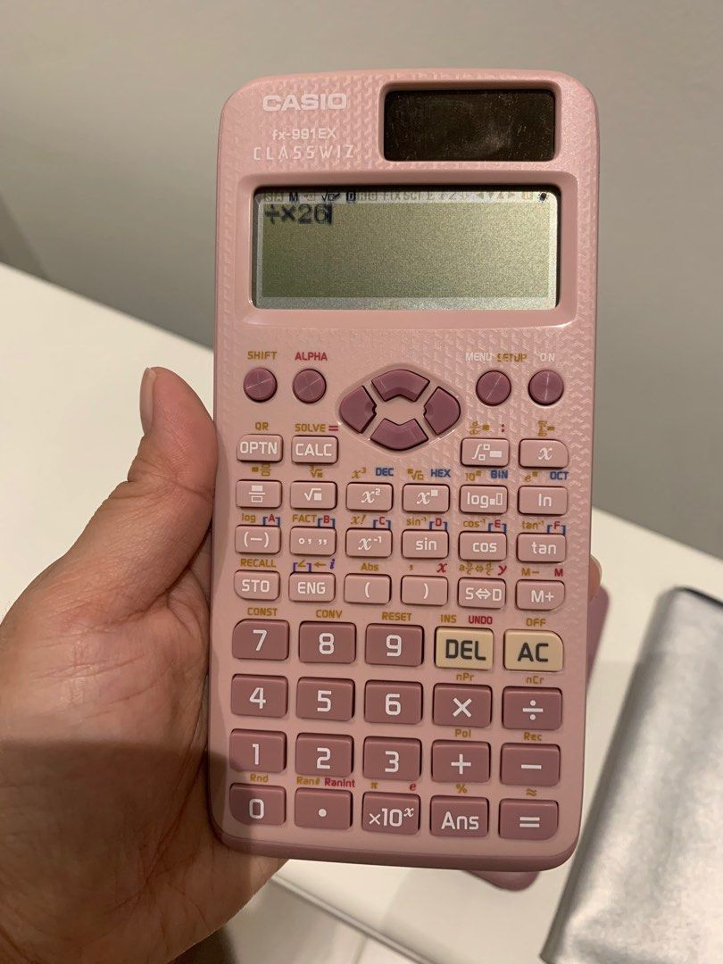 Casio Scientific Calculator FX 991EX Pink Brand new never use