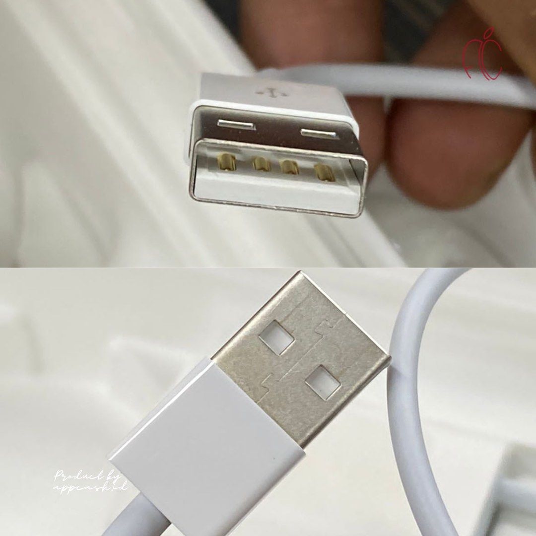 Charger iphone 11 ibox original apple ibox copotan bawaan ori usb lightning  adapter 5wat earpods lightning