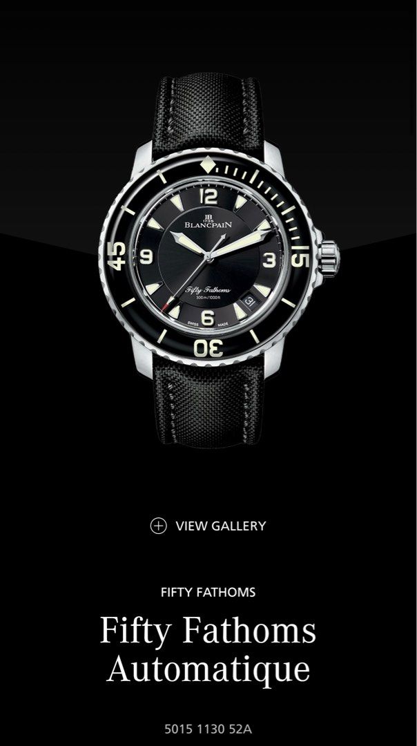 Cheapest blancpain discount