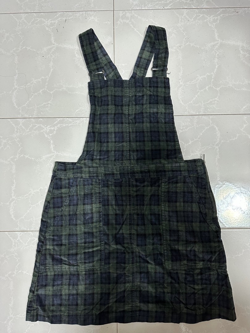 Daga - Check Pinafore & Blouse - Pink main image 0