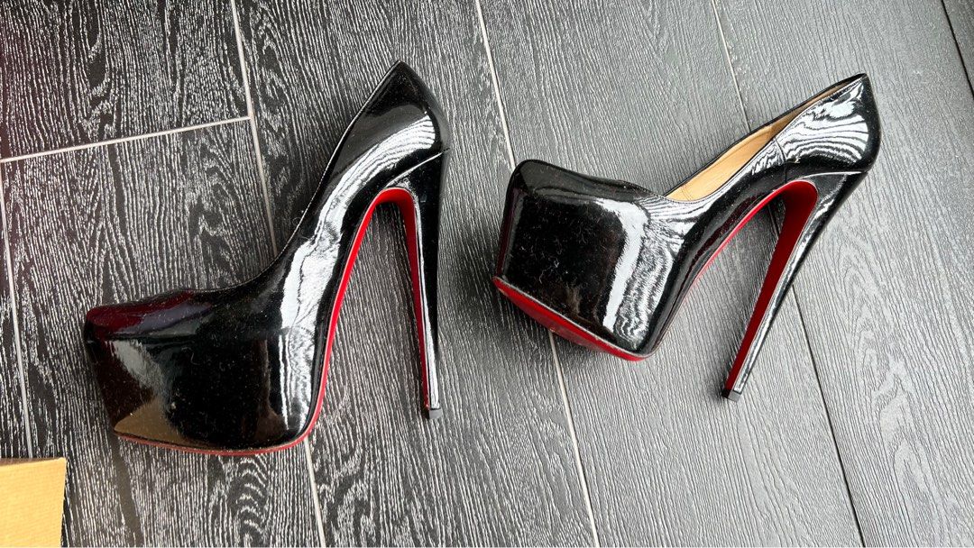 Christian Louboutin Daffodile 160 patent pumps heels stiletto Women s Fashion Footwear Heels on Carousell