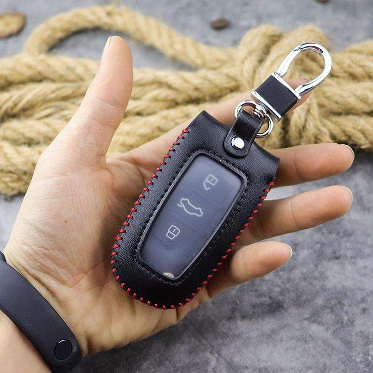 SG Classic Genuine Leather Car Key Pouch Classic Car Key Holder