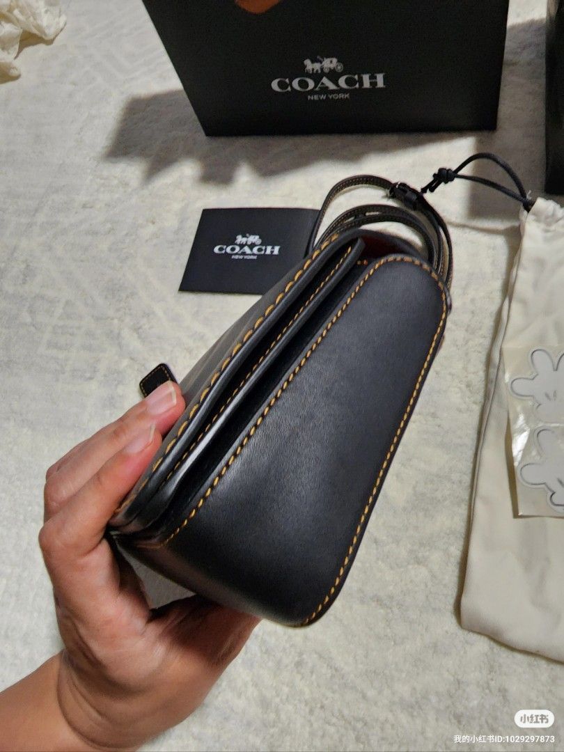 COACH MICKEY CALF LEATHER BAG Luxury Bags Wallets on Carousell