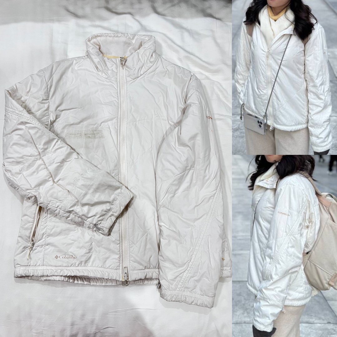 Columbia Titanium White Jacket size L Women s Fashion Coats