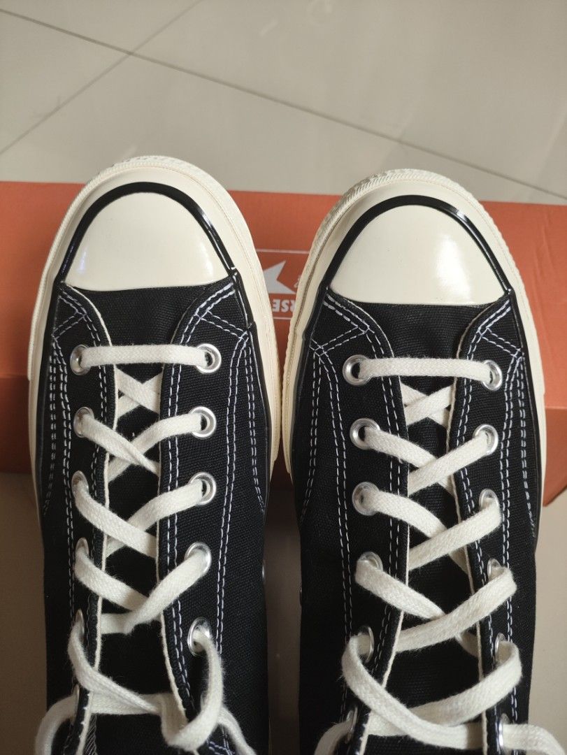 Converse Chuck 70 Black Low Top (Category: Sneakers) located in Quezon City. Submitted by ughffsetx (Listing ID 1278411380, Image 1). Description: Original Converse Chuck 70 in black low cut. Used once Reason for selling: size too big Price is negotiable.