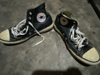 Mens leather converse sale hot sale