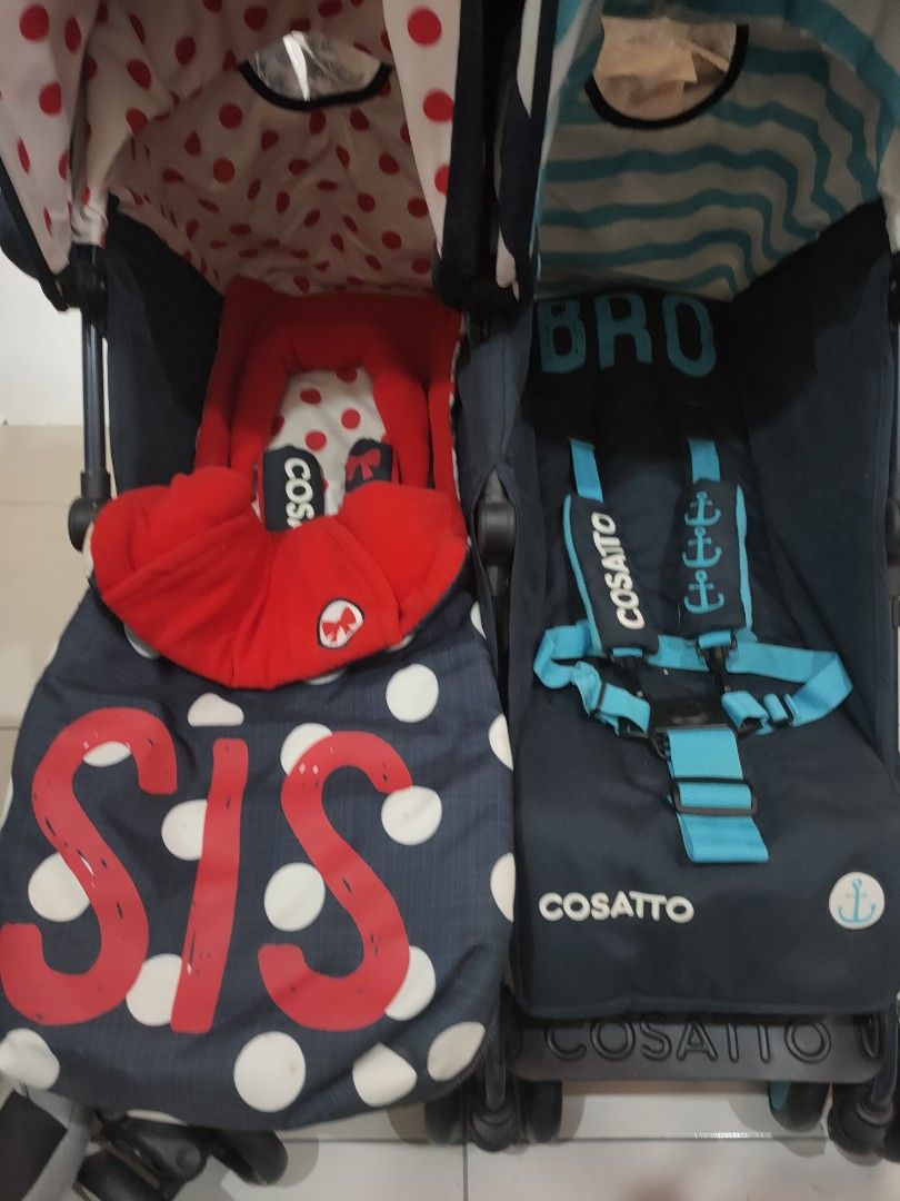 Bro and hot sale sis pram