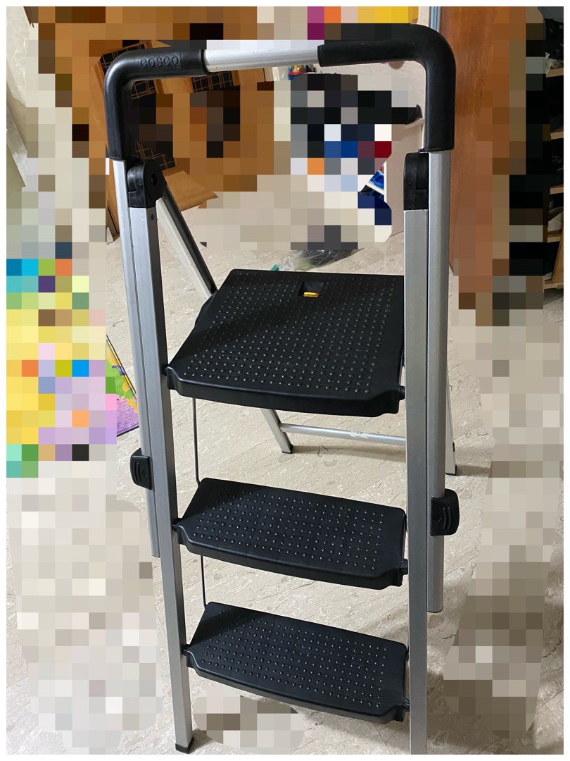 Cosco Magic Fold 3 Step Ladder, Furniture & Home Living, Home