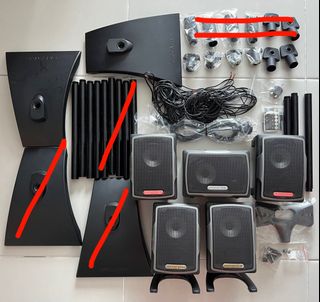 Creative speaker shop stands