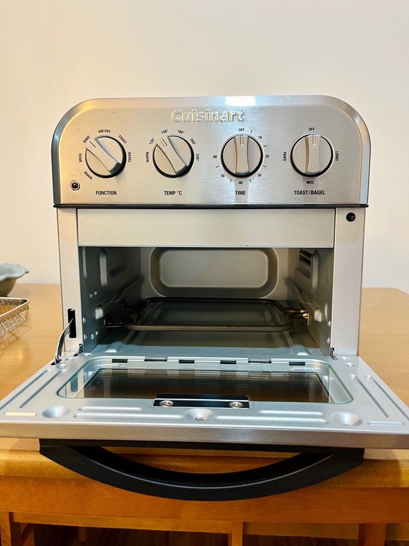 RUSH Cuisinart TOA28 Compact Convection Oven Airfryer, Stainless Steel