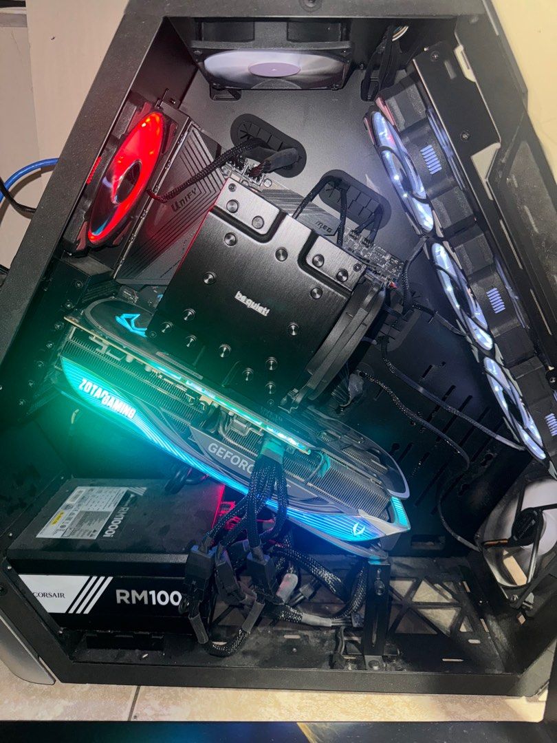 Custom Gaming PC Motherboard CPU and RAM. AMD RYZEN 7 5800X, Computers ...