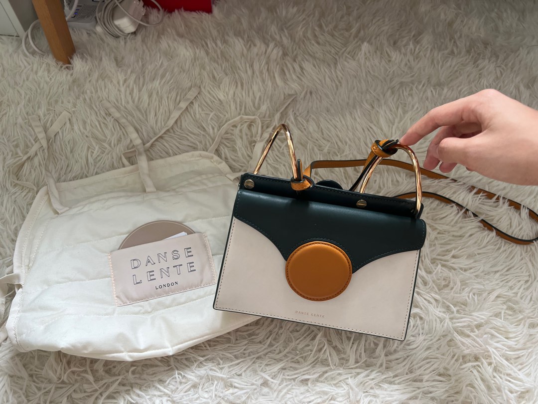 Danse lente mini top phoebe leather shoulder bag