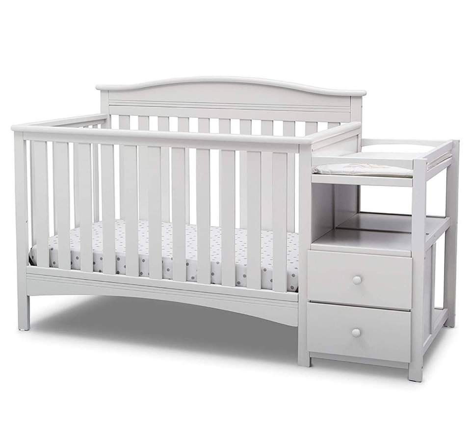 Delta abby crib hotsell n changer
