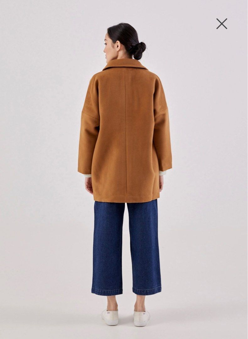 Denzel Patch Pocket Car Coat